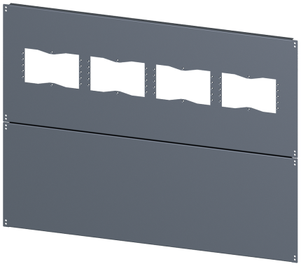 8MF1020-2UB52-0  base, with cut-outs for flanges