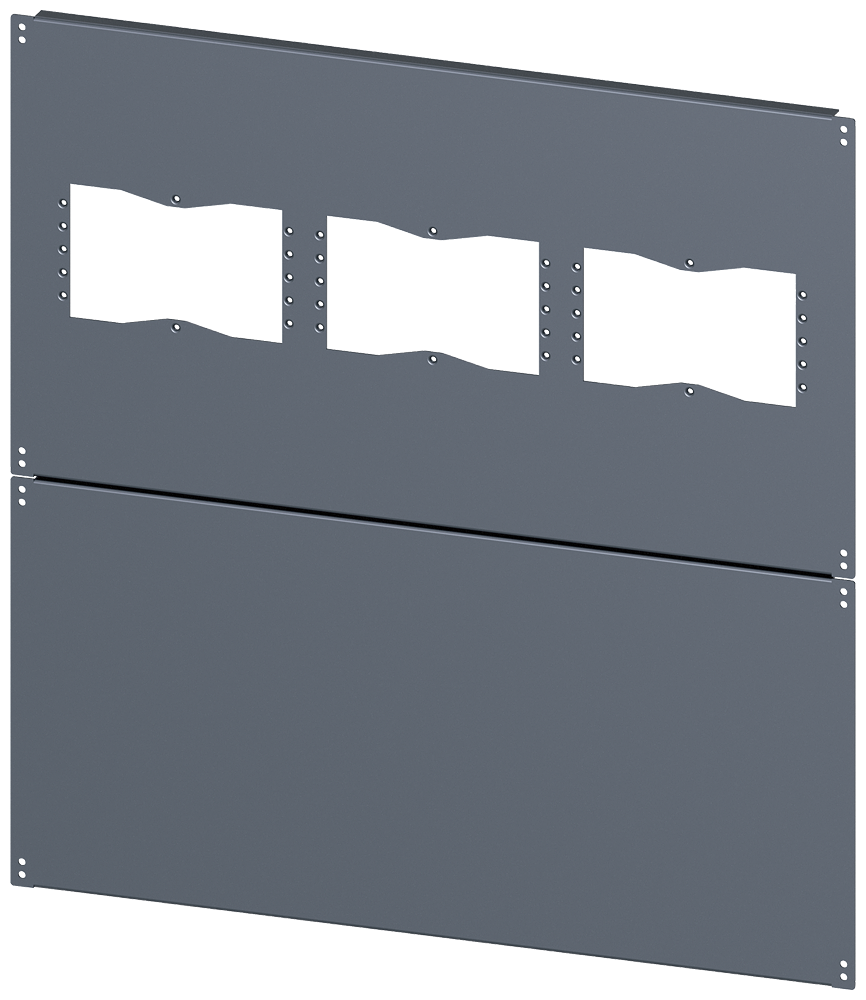 G_I202_XX_46553P 8MF1090-2UB52-0 base, with cut-outs for flanges - Зображення 1