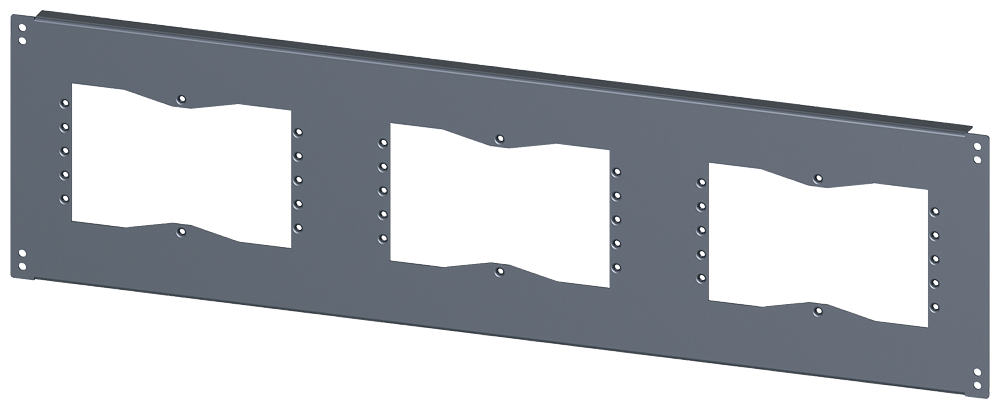 G_I202_XX_46554P 8MF1004-2UB52-0 base, with cut-outs for flanges - Зображення 1