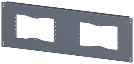 8MF1084-2UB52-0 base, with cut-outs for flanges