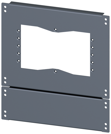 8MF1045-2UB52-0 base, with cut-outs for flanges