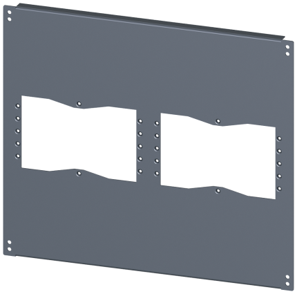 8MF1066-2UB52-0 base, with cut-outs for flanges