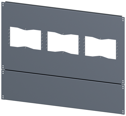 8MF1098-2UB52-0 base, with cut-outs for flanges