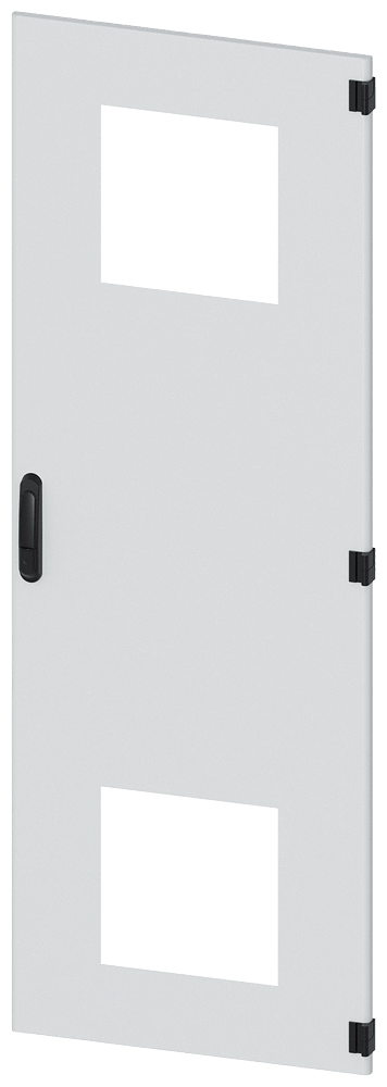 8MF1860-2UT14-3BA2  door, with cut-out for filter fan