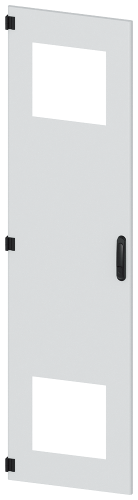 8MF1050-2UT15-3BA2 door, with cut-out for filter fan