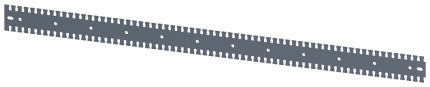 8MF1020-2HC13-0  mounting rail, serrated
