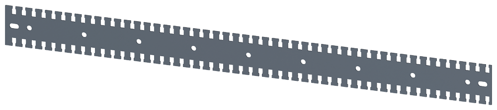 G_I202_XX_47541P 8MF1090-2HC13-0 mounting rail, serrated - Зображення 1