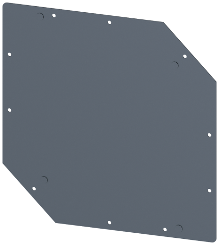 8MF1004-2UE10-0A roof, for corner cubicle