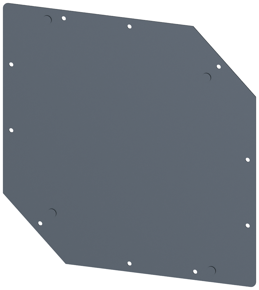 G_I202_XX_47569P 8MF1004-2UE10-0A roof, for corner cubicle - Зображення 1