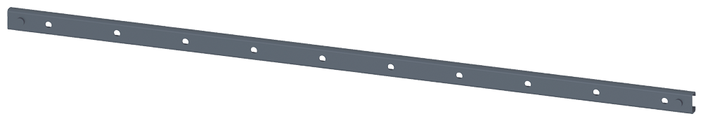 G_I202_XX_47650P 8MF1380-2HH cable clamping rail - Зображення 1