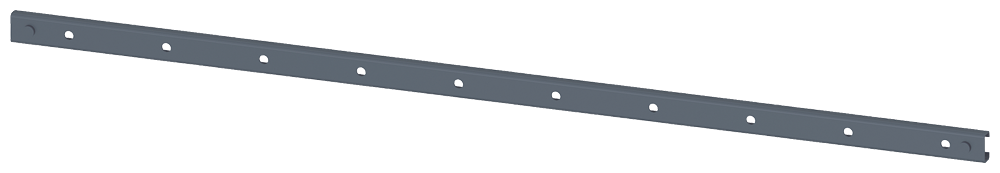 G_I202_XX_47653P 8MF1390-2HH cable clamping rail - Зображення 1