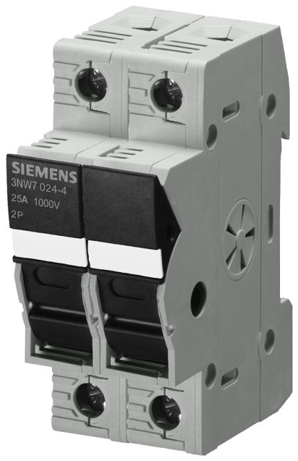 3NW7024-4 cylindrical fuse holder