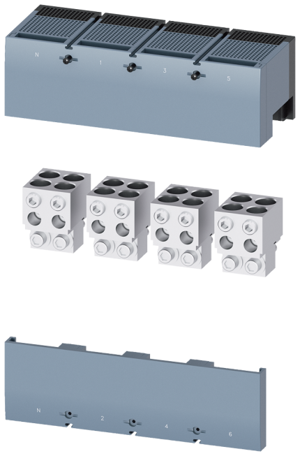 3VA9604-0JJ43  CIRCULAR CONDUCTOR TERMINAL 4 PCS.