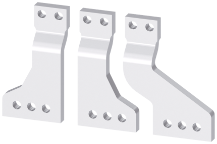 3VW9011-0AL75 Front_conn._bars_broadened,_3pcs...