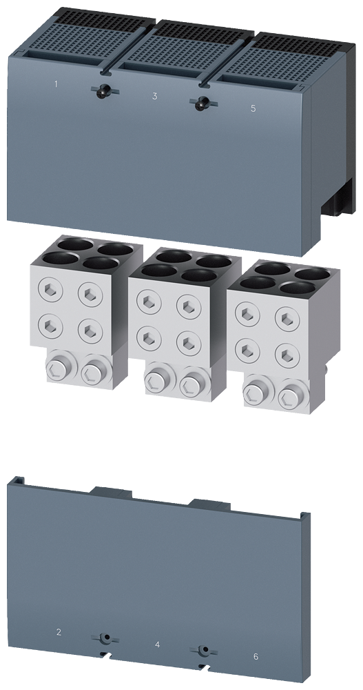 G_I202_XX_55138P 3VA9603-0JJ44 Wire connector, 3 pcs. - Зображення 1