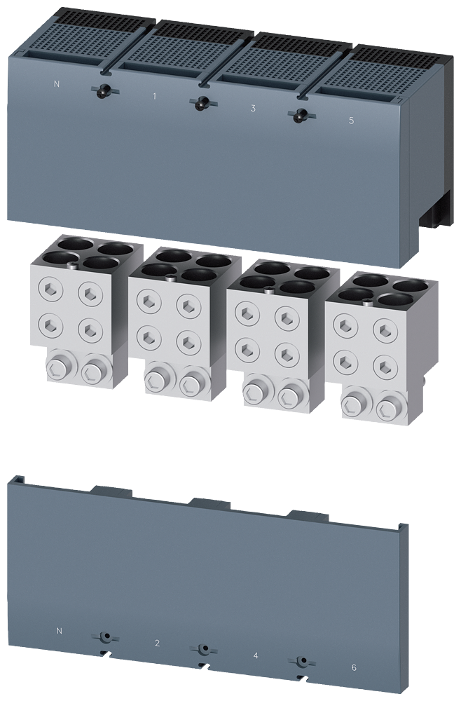 G_I202_XX_55140P 3VA9604-0JC44 Wire connector, 4 pcs. - Зображення 1