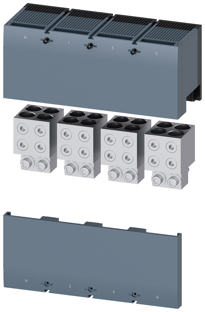 G_I202_XX_55147P 3VA9604-0JJ44 Wire connector, 4 pcs. - Зображення 1