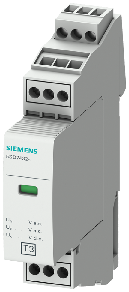 5SD7432-5  SPD type 3, UN=24V AC/34V DC