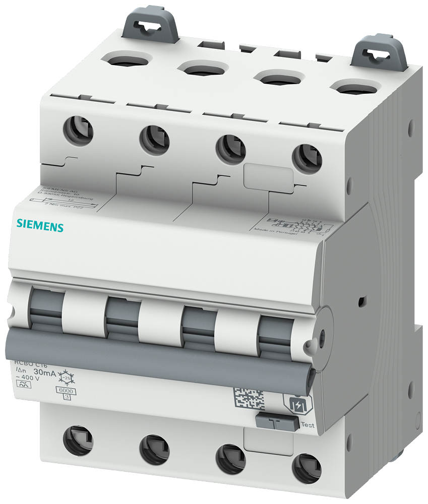 G_I202_XX_56892P 5SU1346-7FP32 RCBO 4P C32 6KA type A 30mA 4MW - Зображення 1