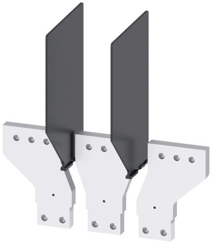 3VA9603-0QC01 Front bus connectors offset, 3 pcs.