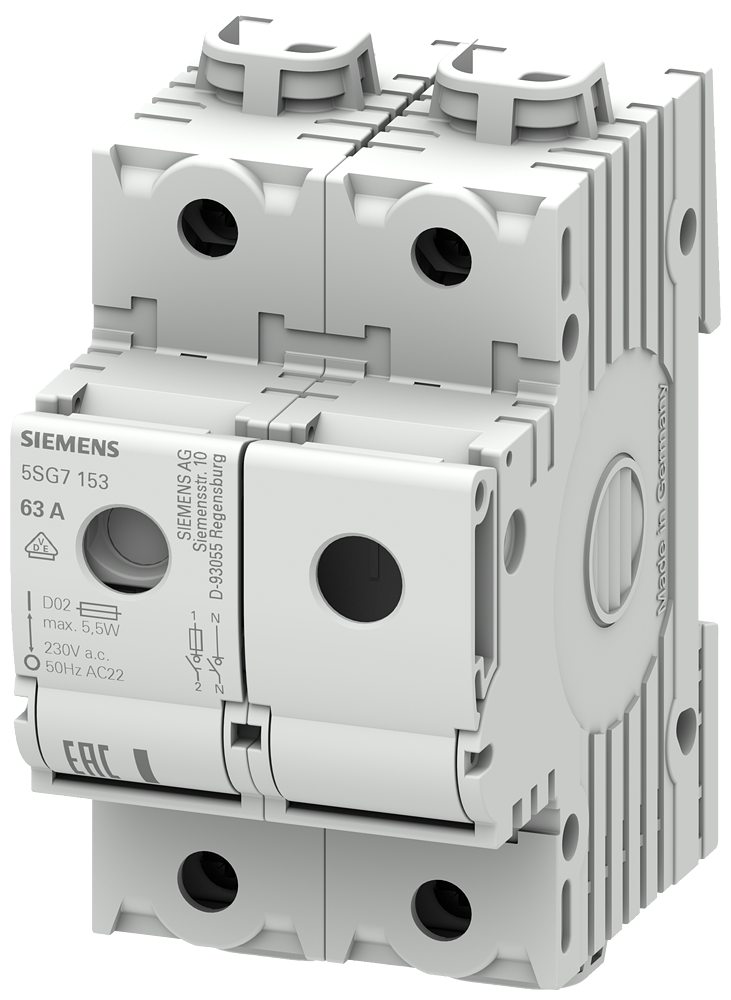 G_I202_XX_62924P 5SG7153 switch disconnector with fuse - Зображення 1