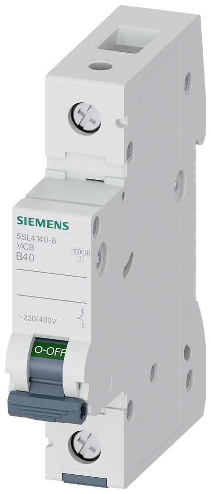 5SL4140-6 CIRCUIT BREAKER 10KA 1POLE B40