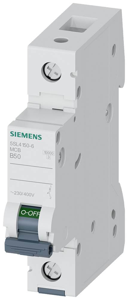 5SL4150-6 CIRCUIT BREAKER 10KA 1POLE B50