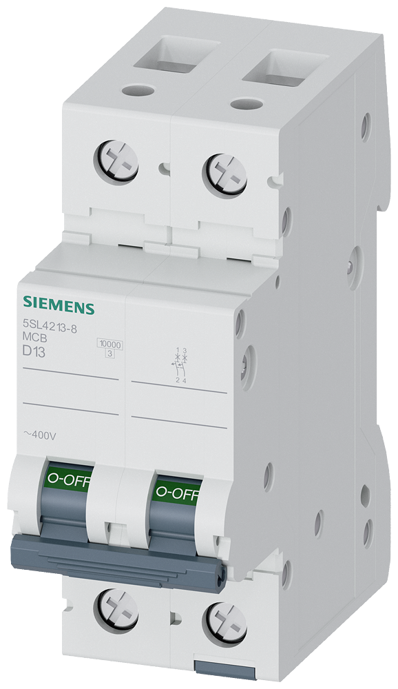 G_I202_XX_78860P 5SL4213-8 CIRCUIT BREAKER 10KA 2POLE D13 - Зображення 1