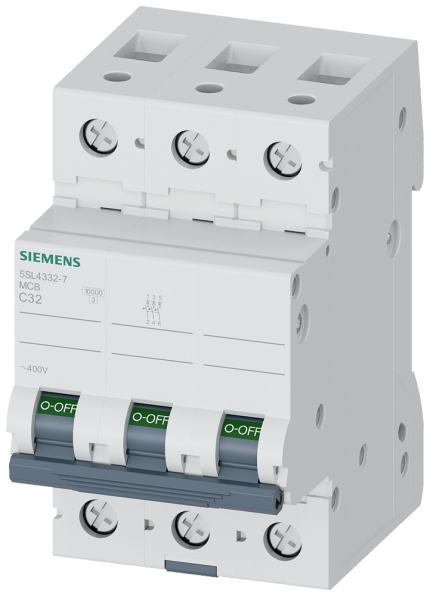 5SL4332-7 CIRCUIT BREAKER 10KA 3POLE C32