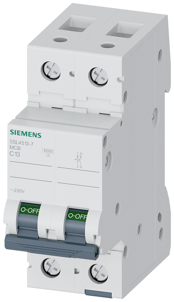 G_I202_XX_79316P 5SL4513-7 CIRCUIT BREAKER 10KA 1+N-POLE C13 - Зображення 1