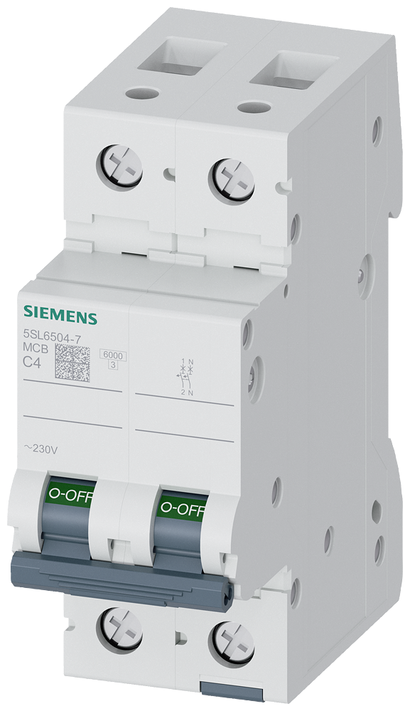 G_I202_XX_81381P 5SL6504-7 CIRCUIT BREAKER 6KA 1+N-P C4 - Зображення 1