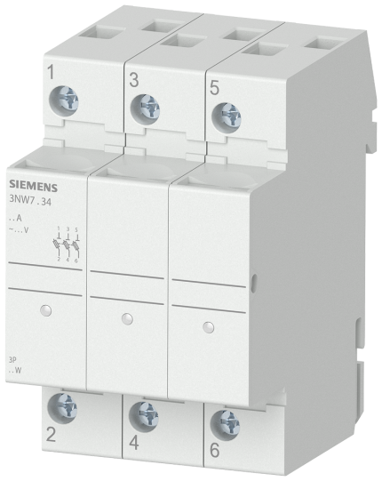 3NW7034 cylindrical fuse holder