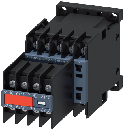 3RH2244-4BW40 CONT.RELAY,4NO+4NC,DC48V