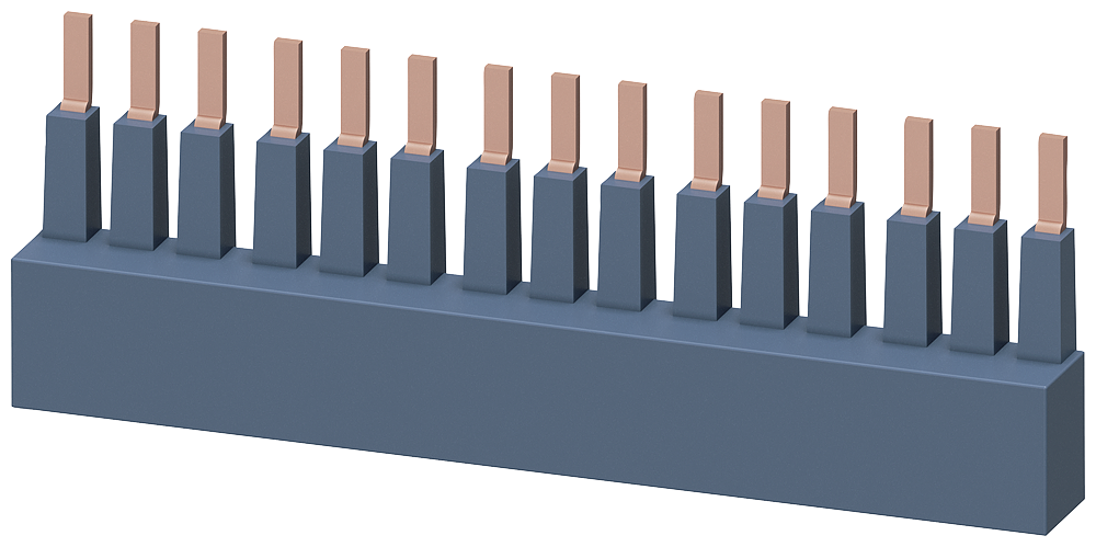 G_IC03_XX_04000P 3RM1910-1DA 3-PHASE BUSBAR, QUINTUPLE - Зображення 1