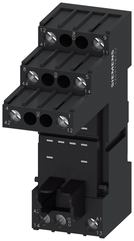 LZS:PT78722  PLUG-IN BASE FOR PT-RELAY
