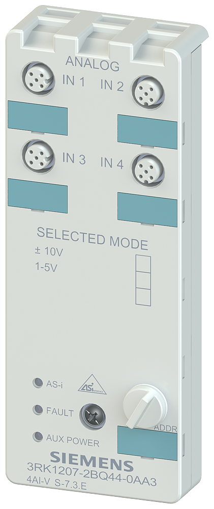 3RK1207-2BQ44-0AA3  AS-I ANALOG MODULE IP67 4AI +/-10V