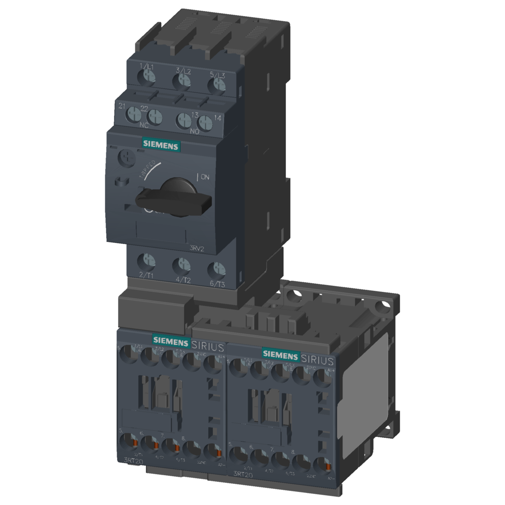 G_IC03_XX_06639P 3RA2215-1BA16-2BB4 LOAD FEEDER WS S00, 1.4-2A, DC24V - Зображення 1