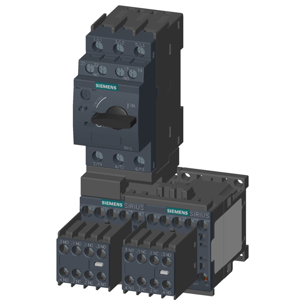 G_IC03_XX_06645P 3RA2215-1BA16-5BB4 LOAD FEEDER WS S00, 1.4-2A, DC24V - Зображення 1