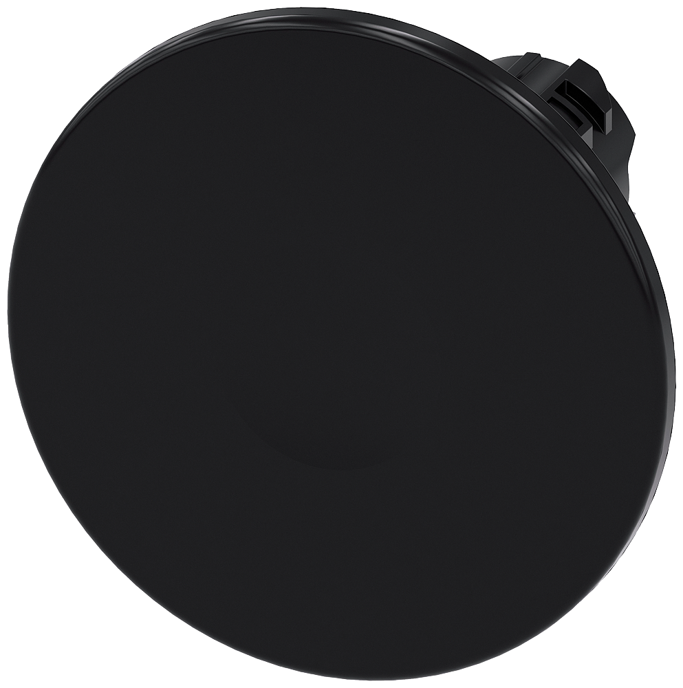 G_IC03_XX_06678P 3SU1000-1CD10-0AA0 Mushroom pushbutton, 60mm, black - Зображення 1