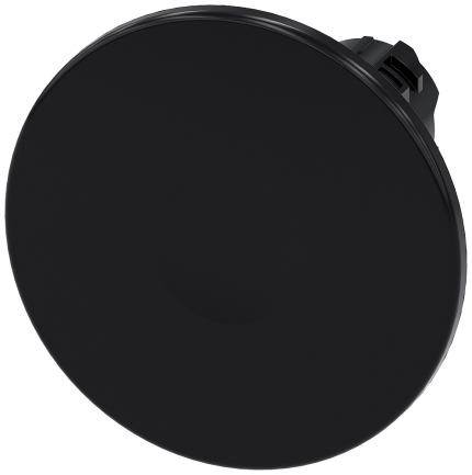 3SU1000-1CA10-0AA0  Mushroom pushbutton, 60mm, black