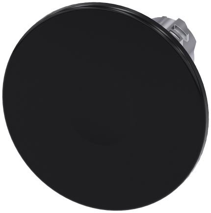 3SU1050-1CA10-0AA0 Mushroom pushbutton, 60mm, black