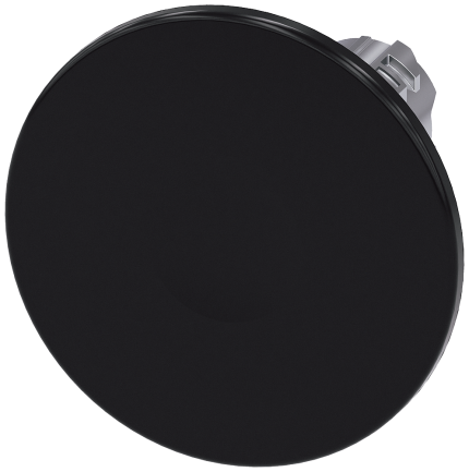 3SU1050-1CD10-0AA0 Mushroom pushbutton, 60mm, black