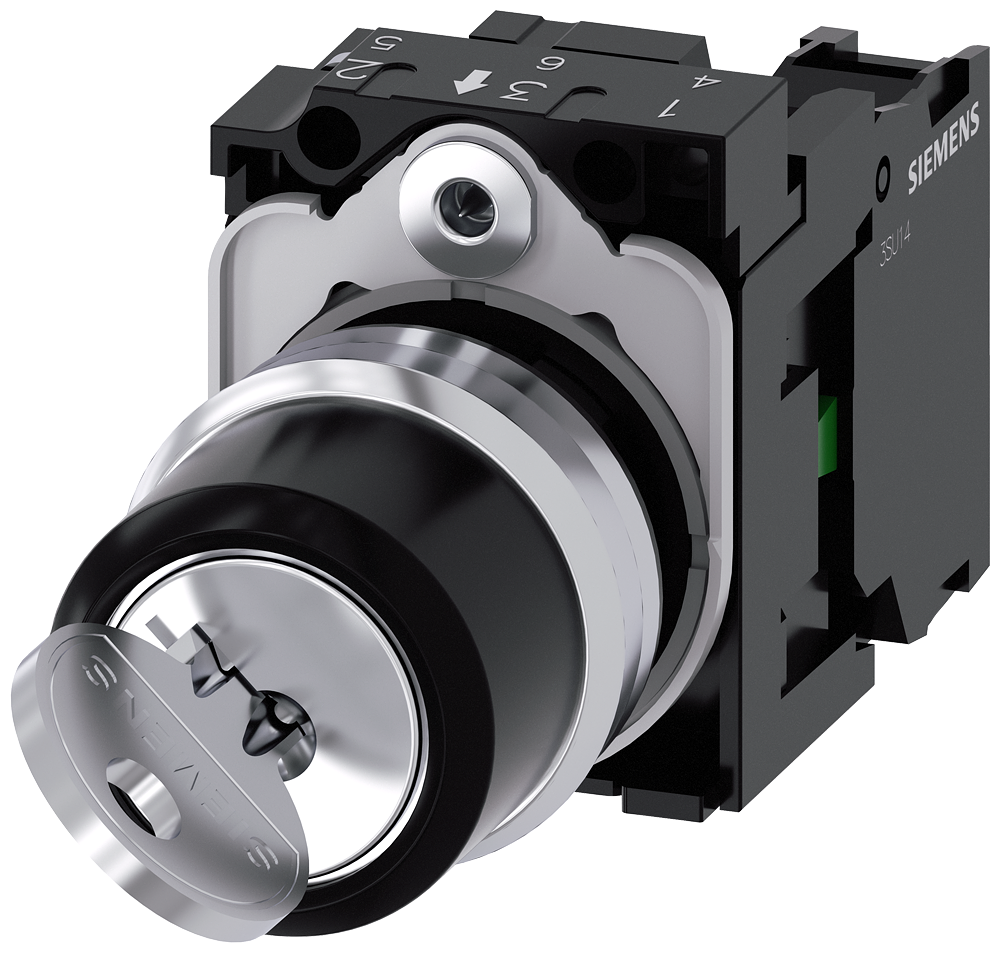 G_IC03_XX_06821P 3SU1150-4BF11-1BA0 Key-operated switch RONIS, O-I - Зображення 1