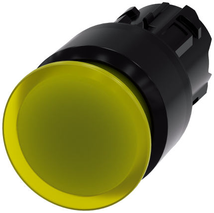 3SU1001-1AA30-0AA0 Illum. mushroom pushbutton, 30mm...