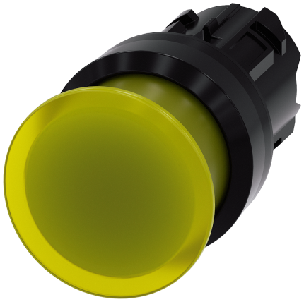 3SU1001-1AD30-0AA0  Illum. mushroom pushbutton, 30mm...