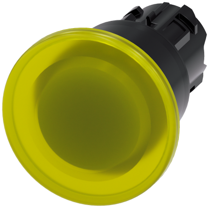 3SU1001-1BA30-0AA0  Illum. mushroom pushbutton, 40mm...