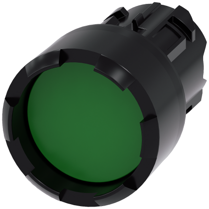 3SU1000-0DB40-0AA0 Pushbutton, green