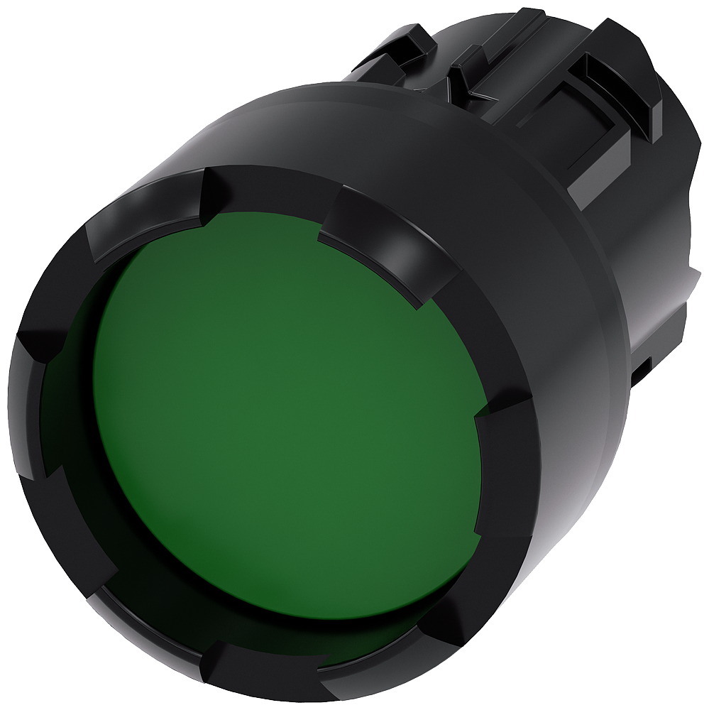 G_IC03_XX_06855P 3SU1000-0DB40-0AA0 Pushbutton, green - Зображення 1