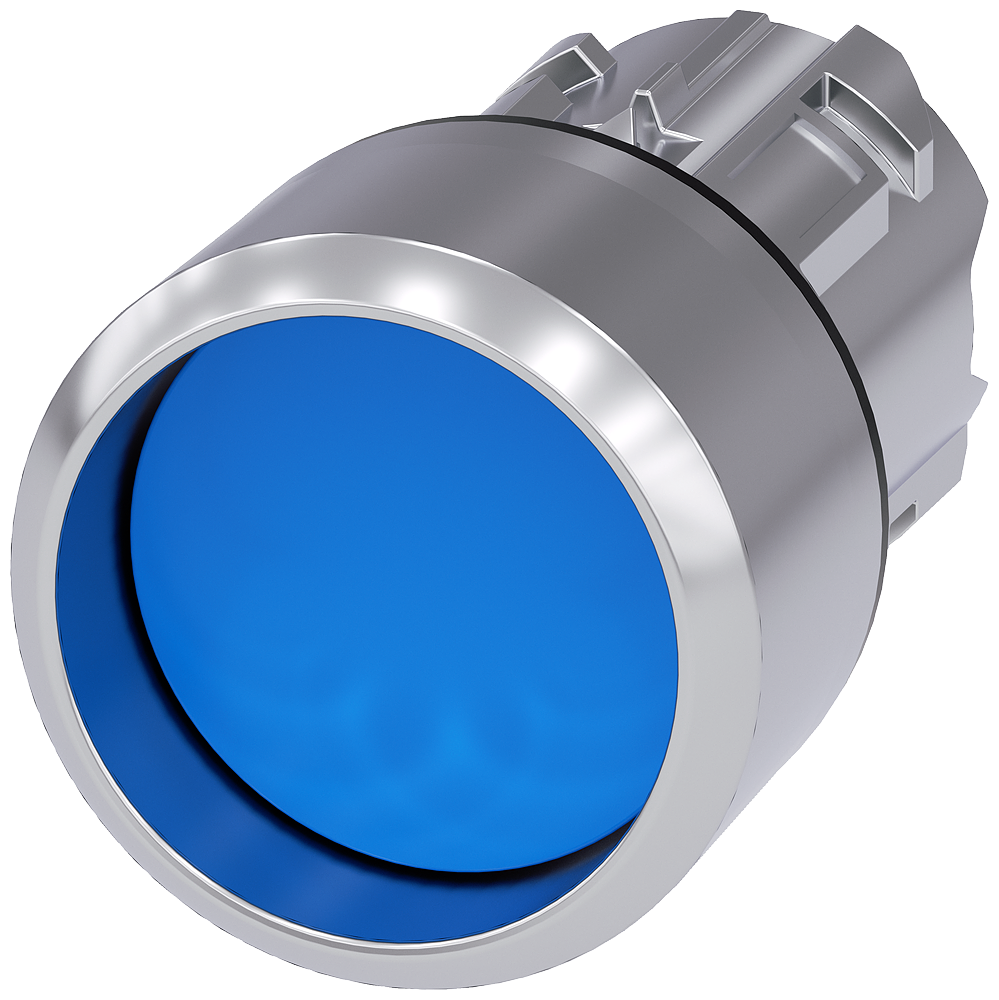 G_IC03_XX_06856P 3SU1050-0CB50-0AA0 Pushbutton, blue - Зображення 1