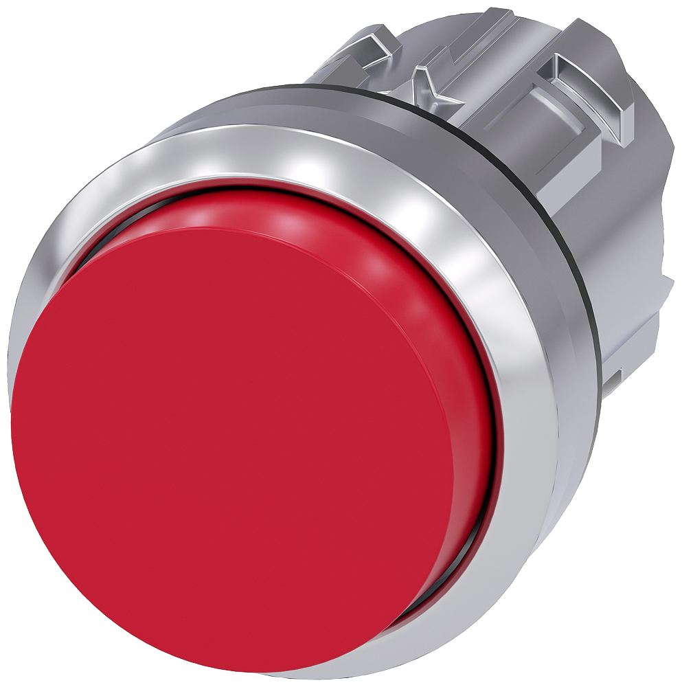 G_IC03_XX_06860P 3SU1050-0BB20-0AA0 Pushbutton, red - Зображення 1